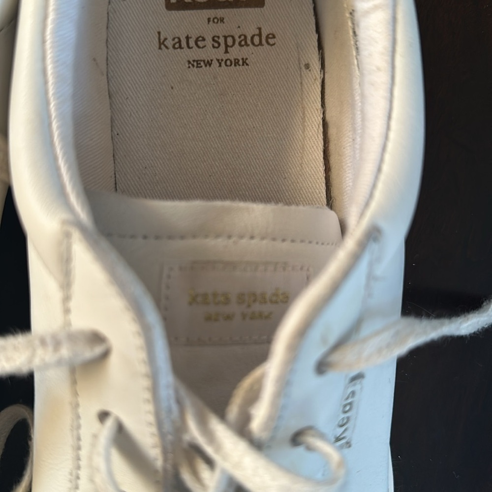 Keds X Kate Spade Ace Leather & Leopard
Sneakers Sz 9.5 Preppy Chic Country Club - Picture 9 of 12